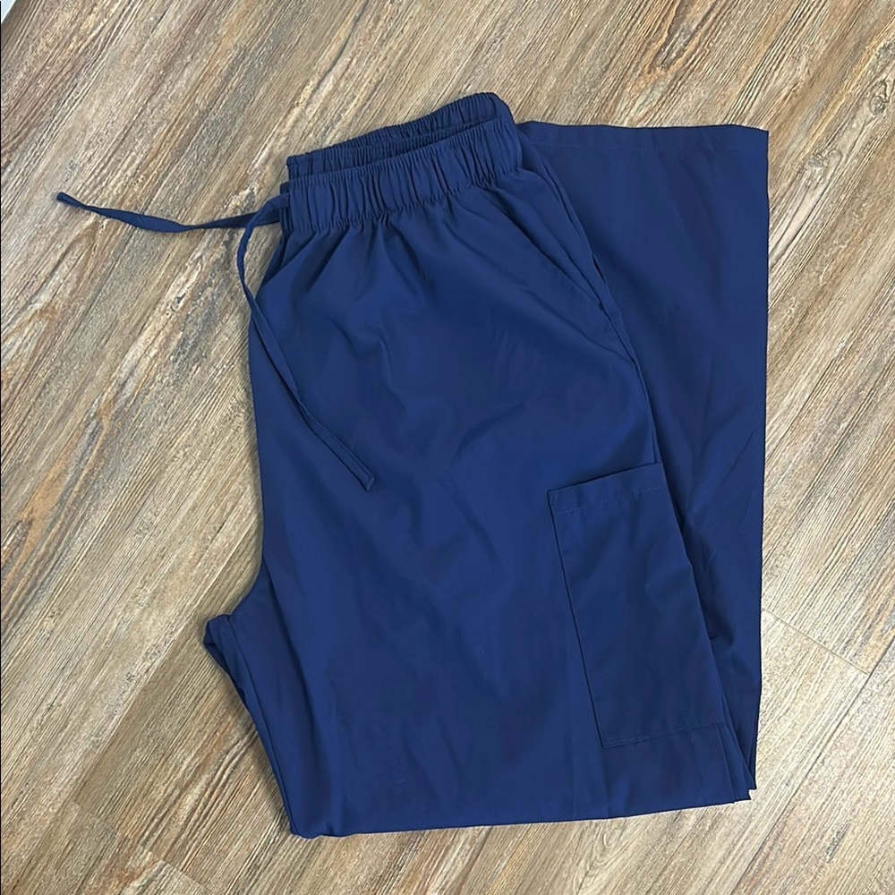 Navy Blue Scrub Pants